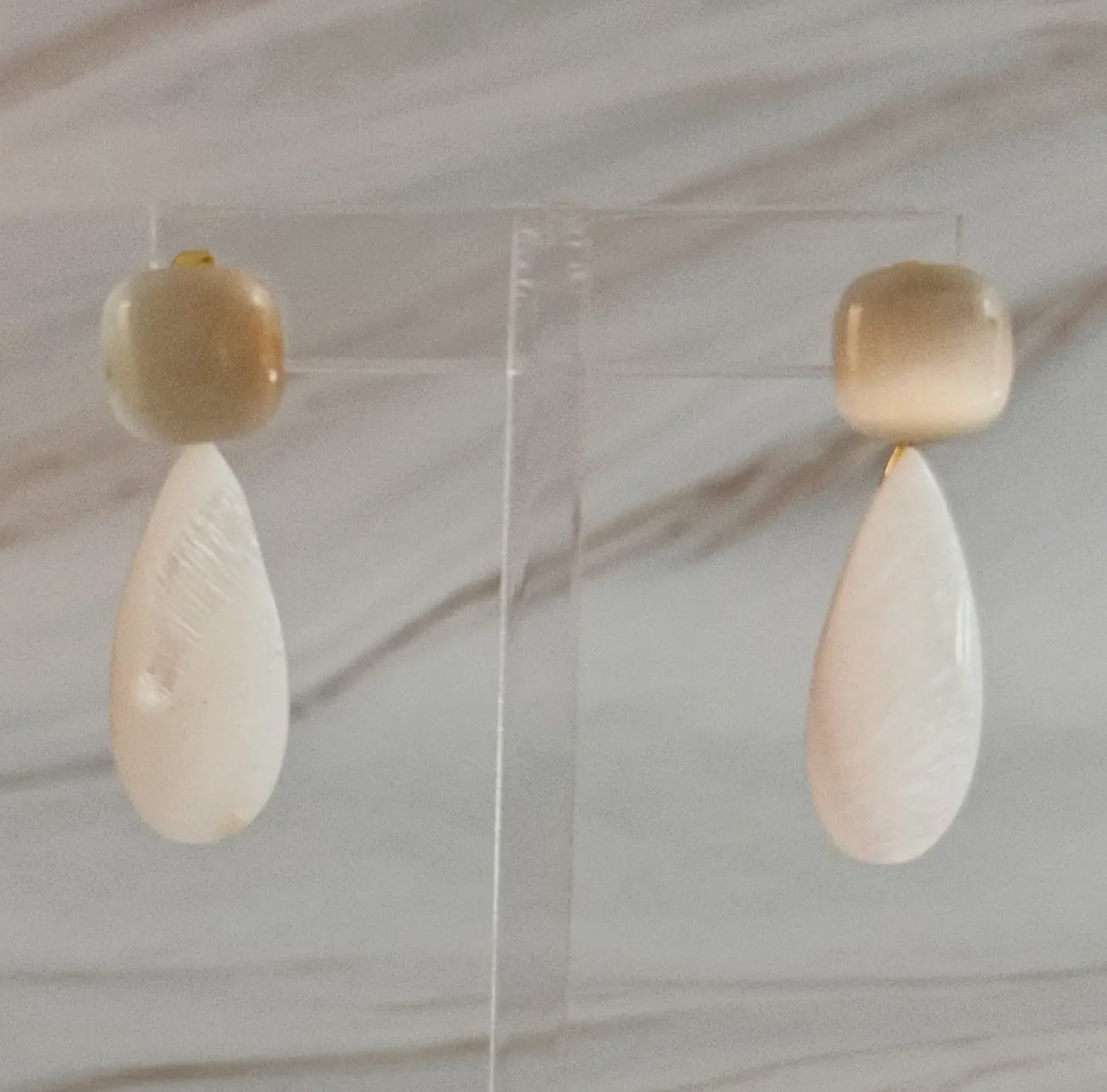 Pastel Stone Earrings