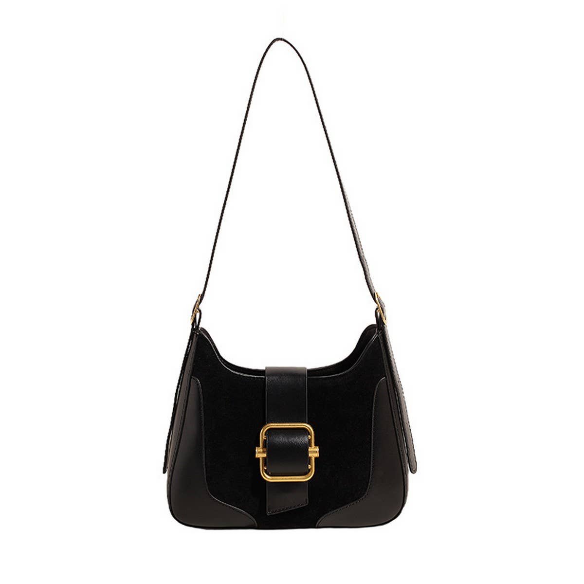 NEW AUTUMN RETRO CONTRAST COLOR UNDERARM BAG_CWAB3283