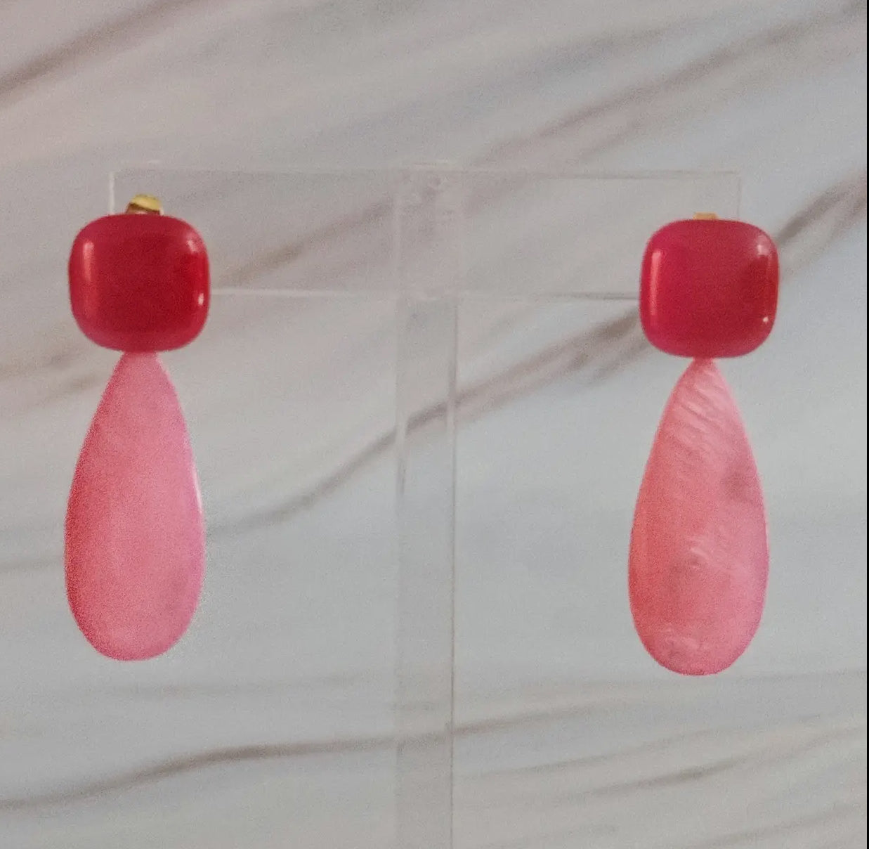 Pastel Stone Earrings
