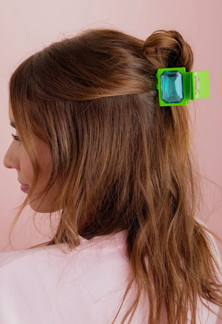 Gemstone Hair Clip