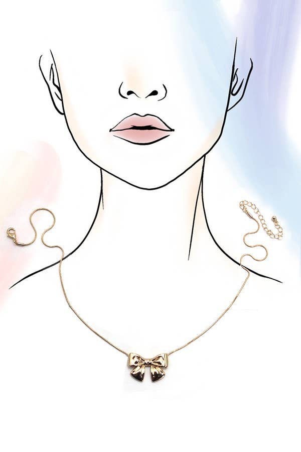 Classic Bow Necklace