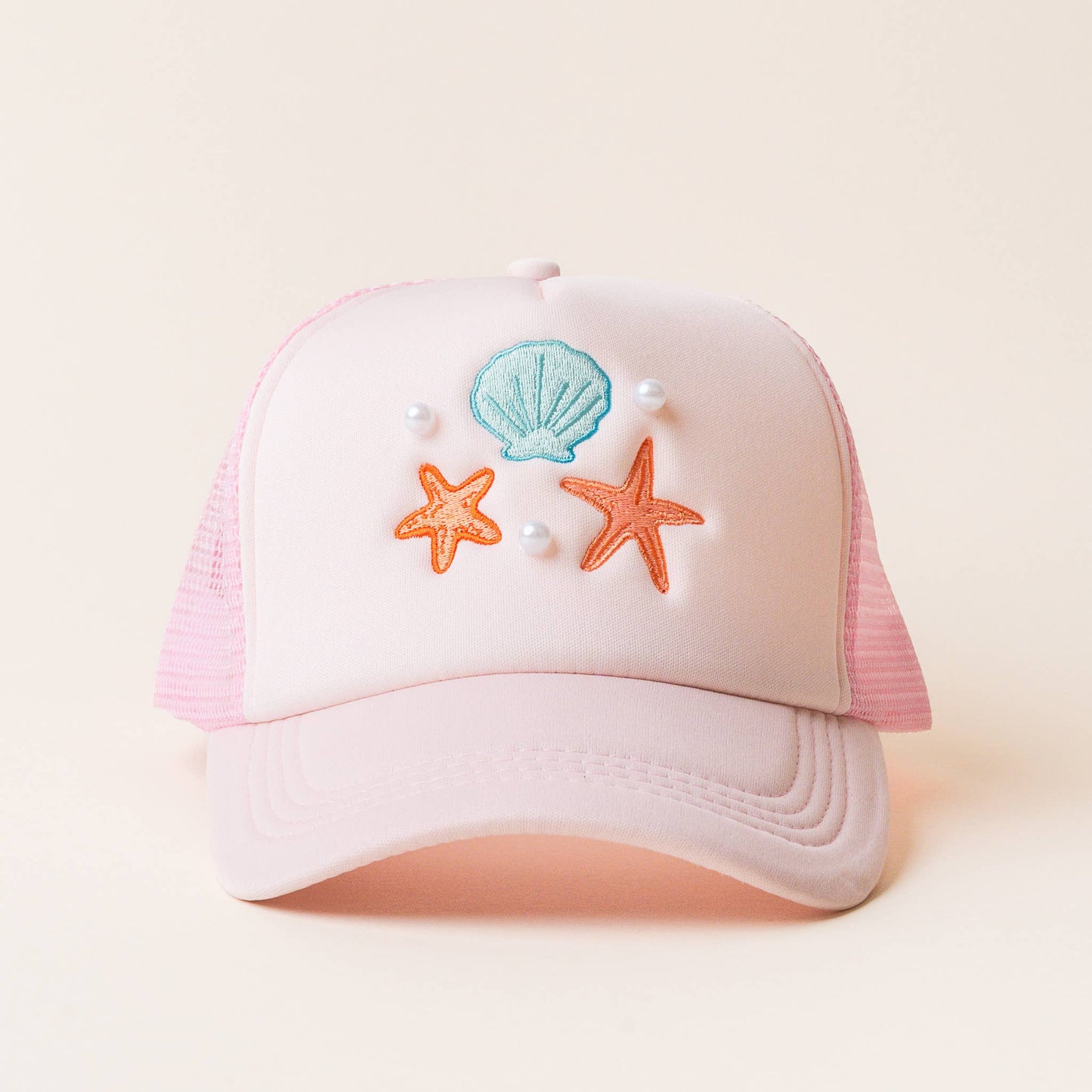 Trucker Hat-Seashells