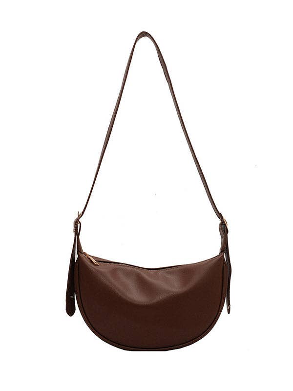 Buckle & Zipper Crossbody Bags