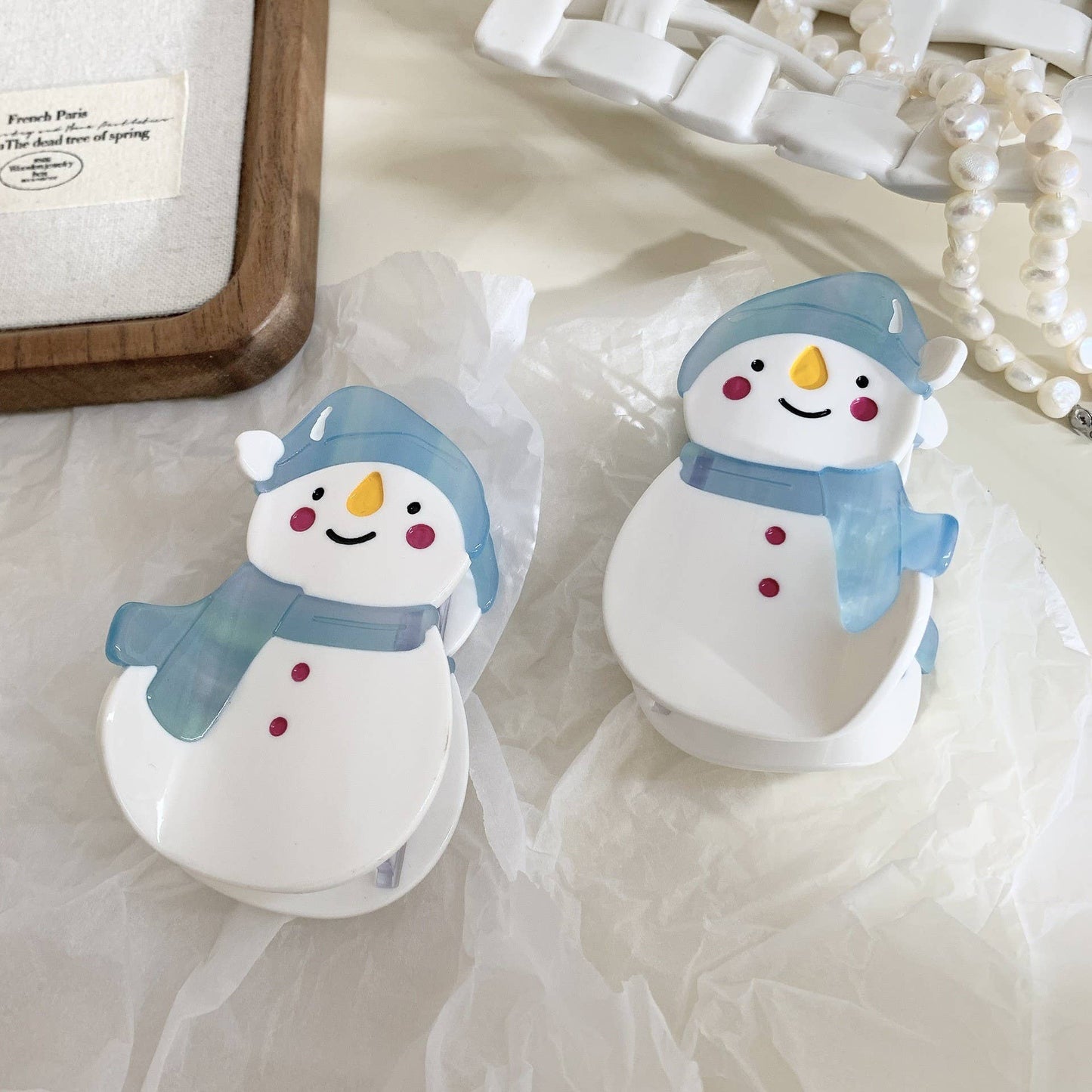 CHRISTMAS TREE & SANTA SNOWMAN