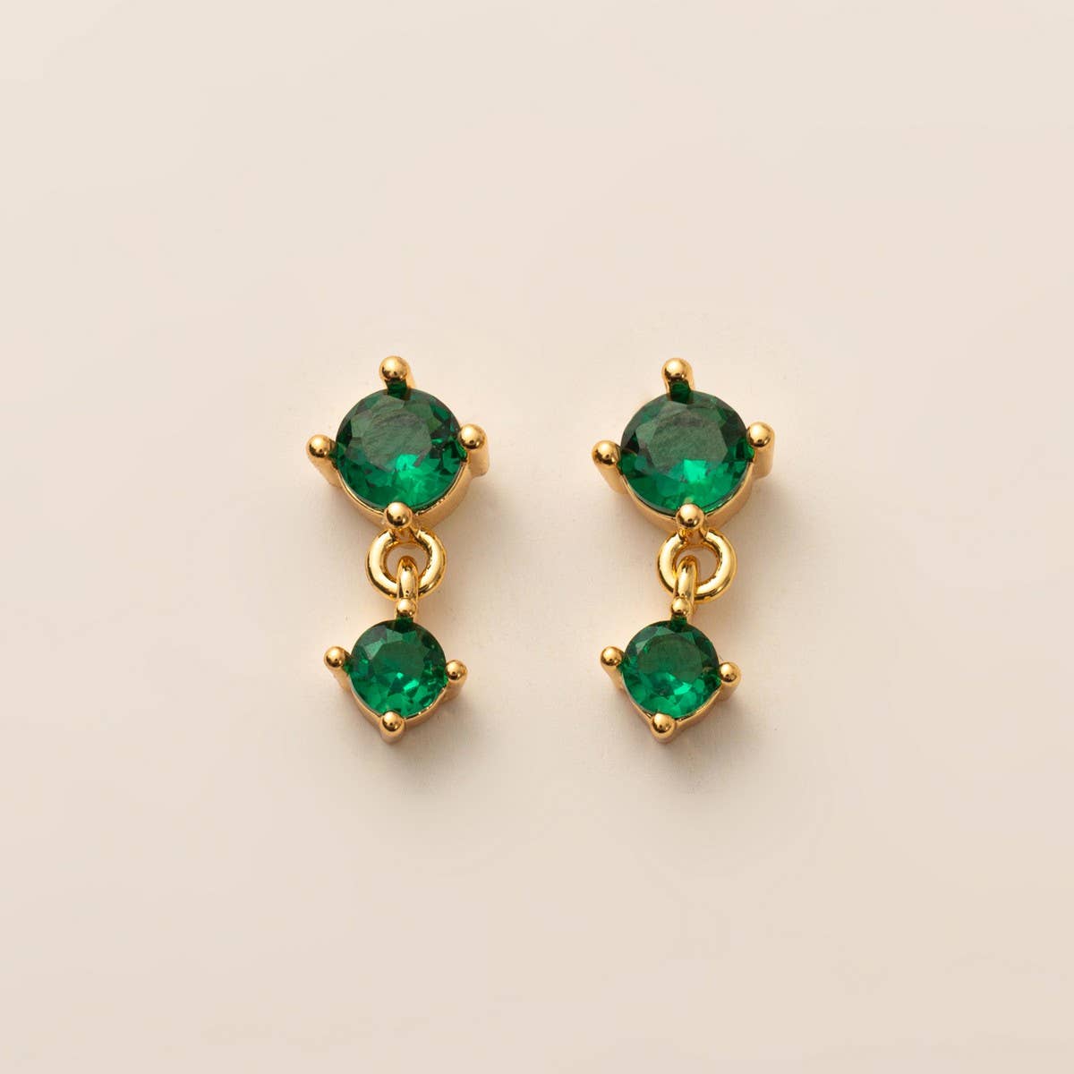 Birthstone Stud Earrings
