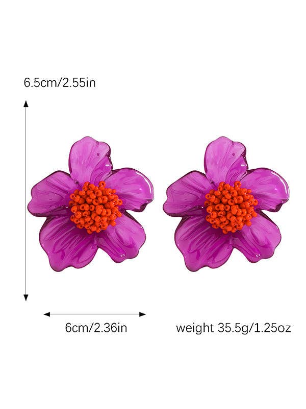 Flower Shape Earrings