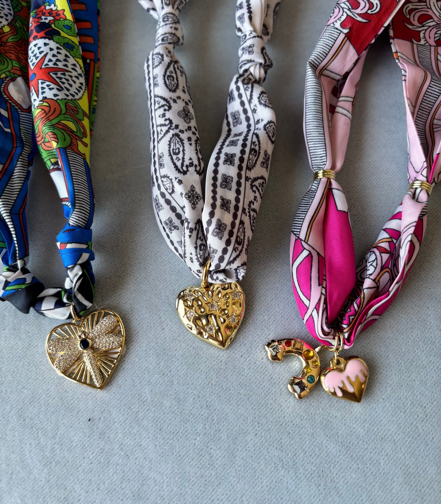Scarf Charm Necklaces (32)