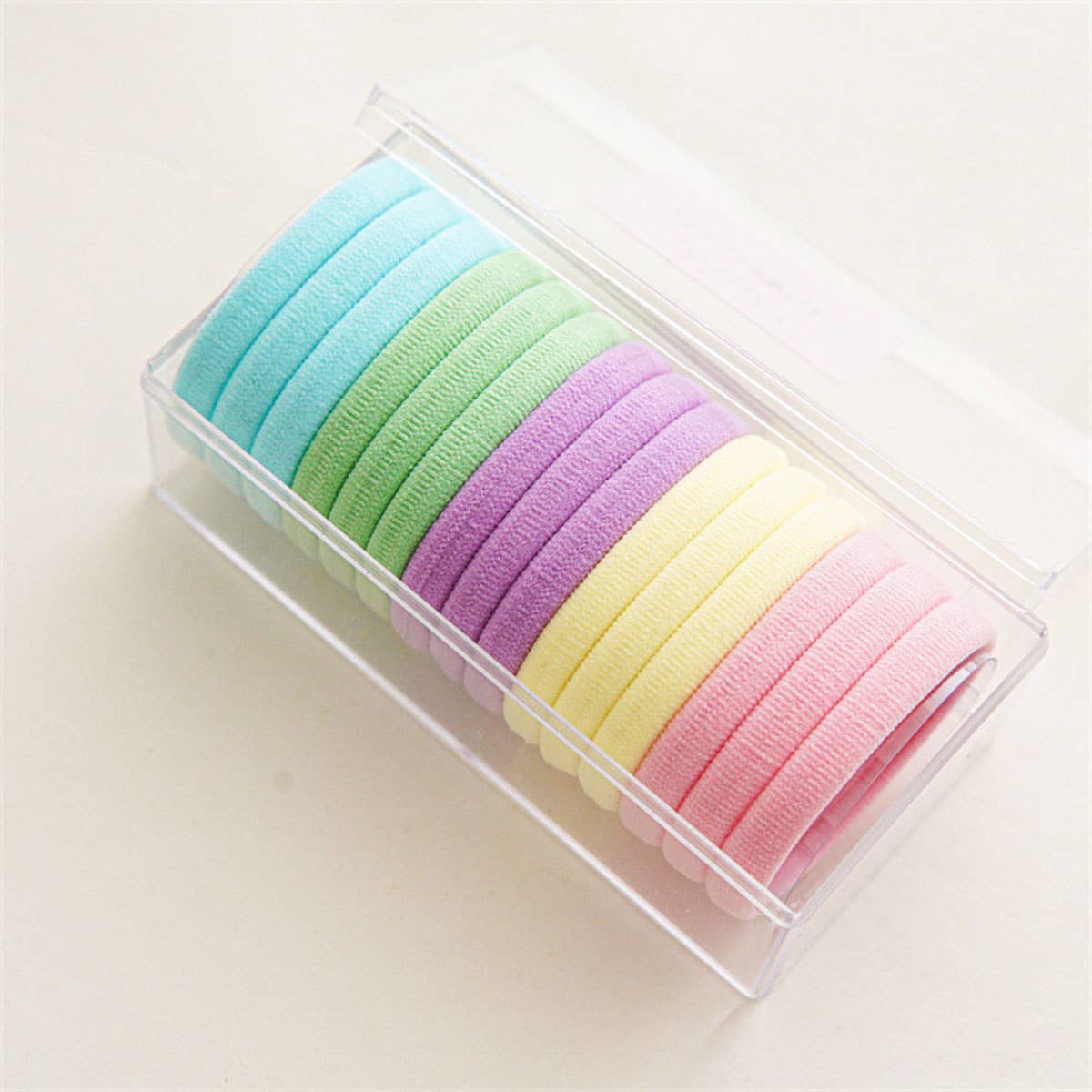 15PCS/BOX STRETCHY HAIR TIES