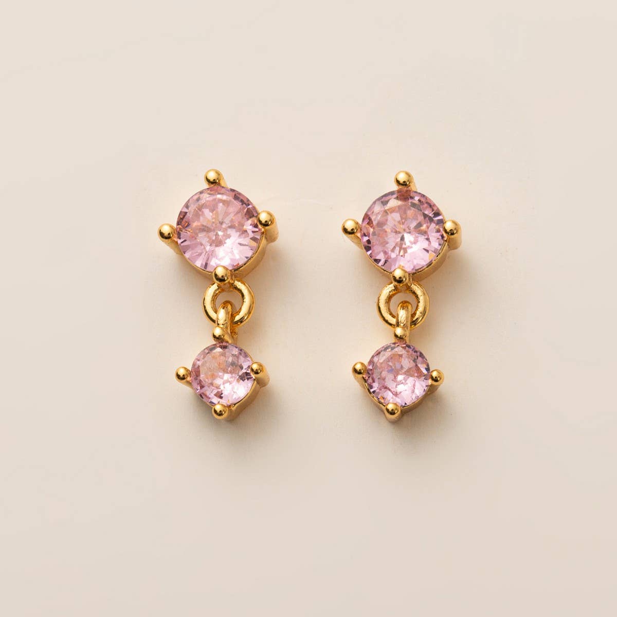Birthstone Stud Earrings