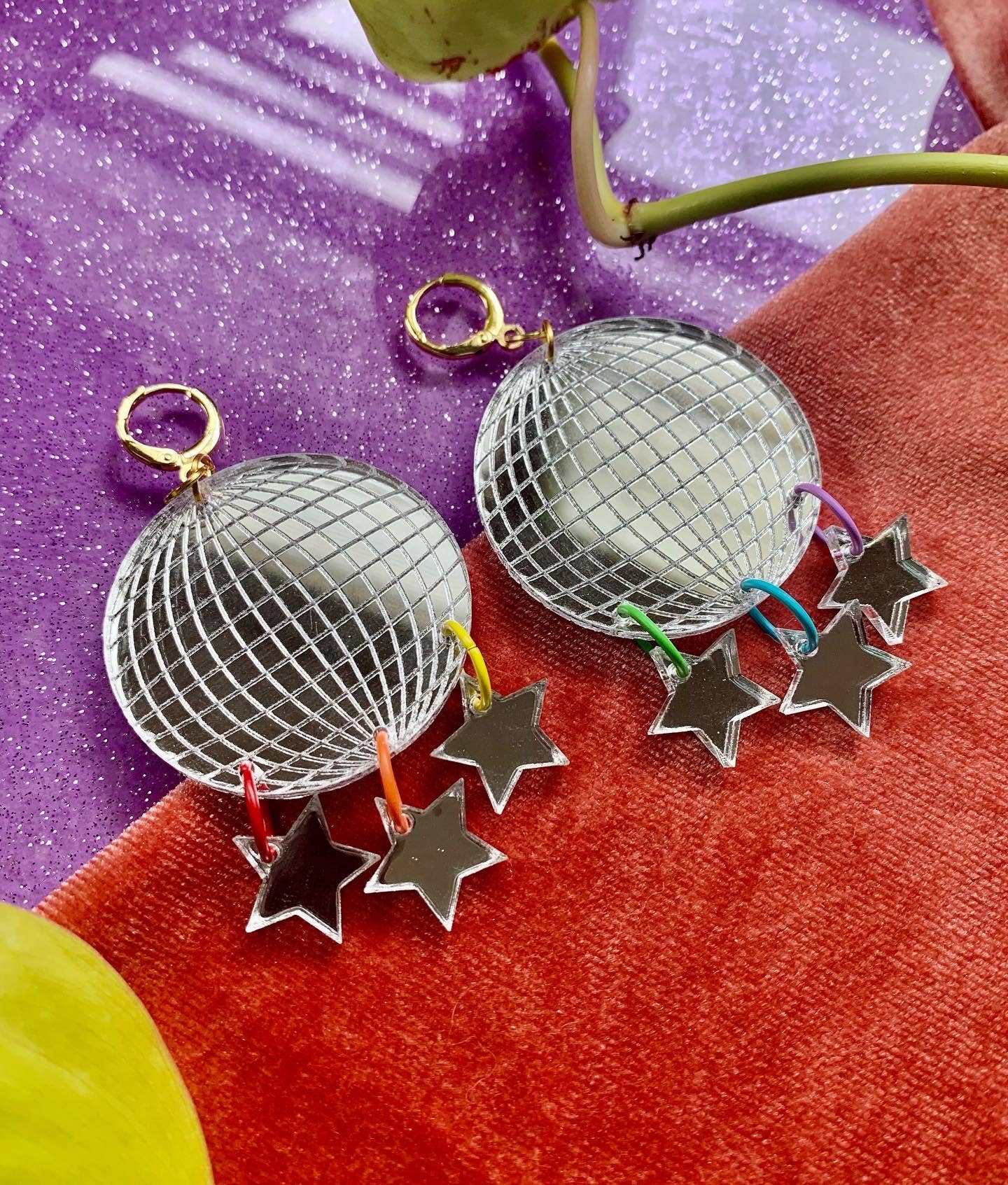 Disco Ball Earrings