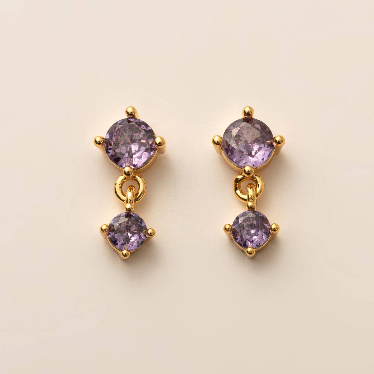 Birthstone Stud Earrings