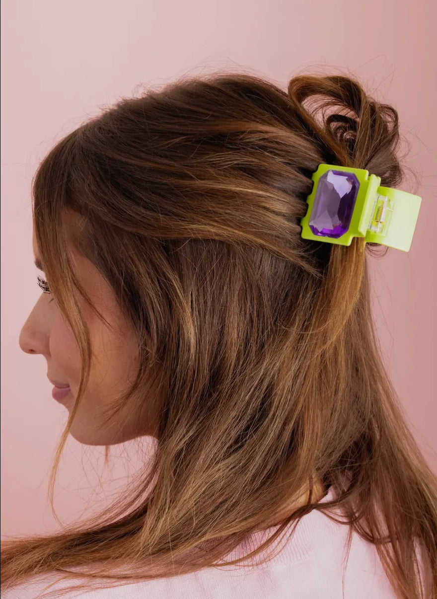 Gemstone Hair Clip