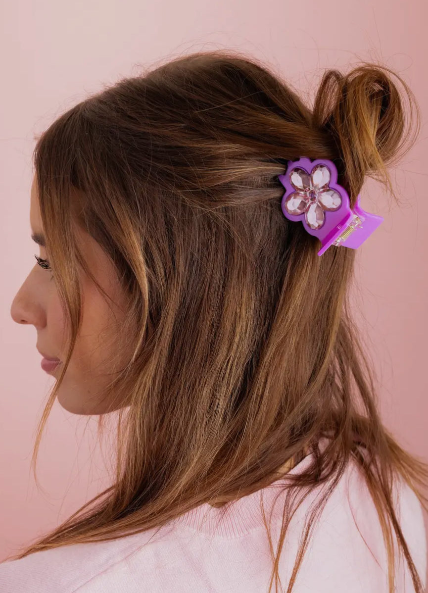 Gemstone Hair Clip