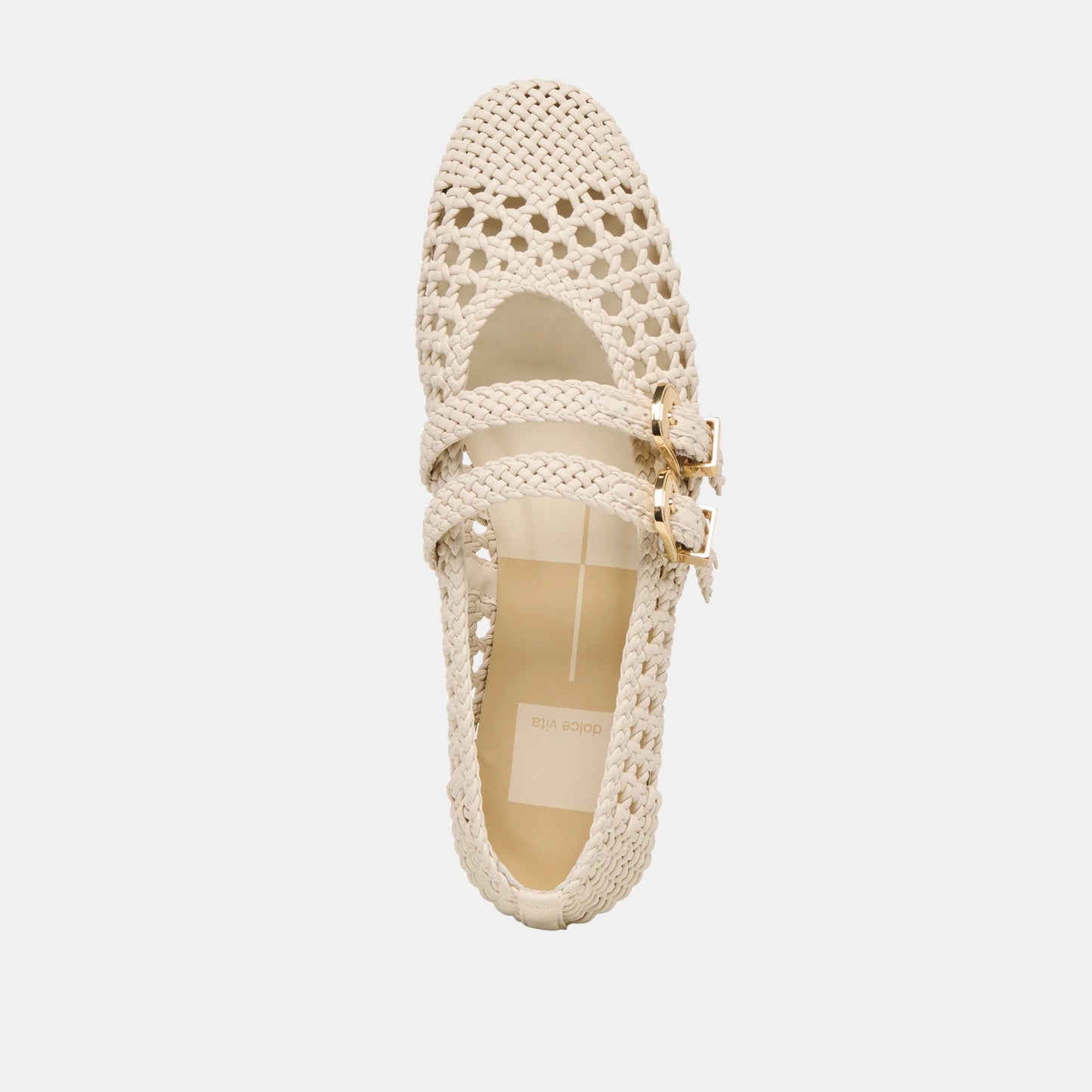 Baylee Woven Mary Jane Flat