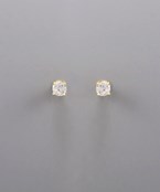 Gold Round Studs