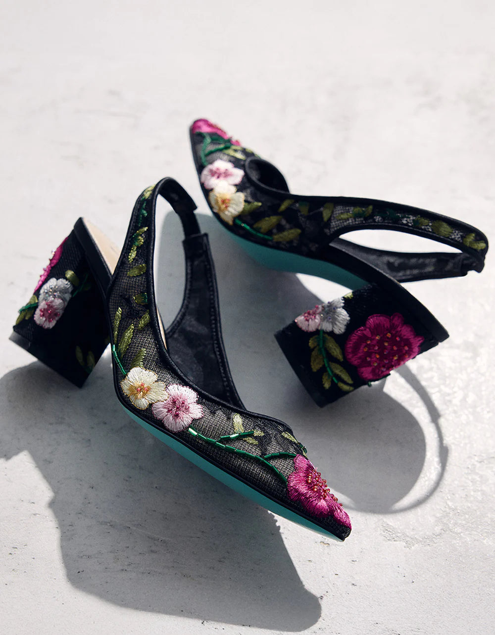 Lira Black Multi Floral