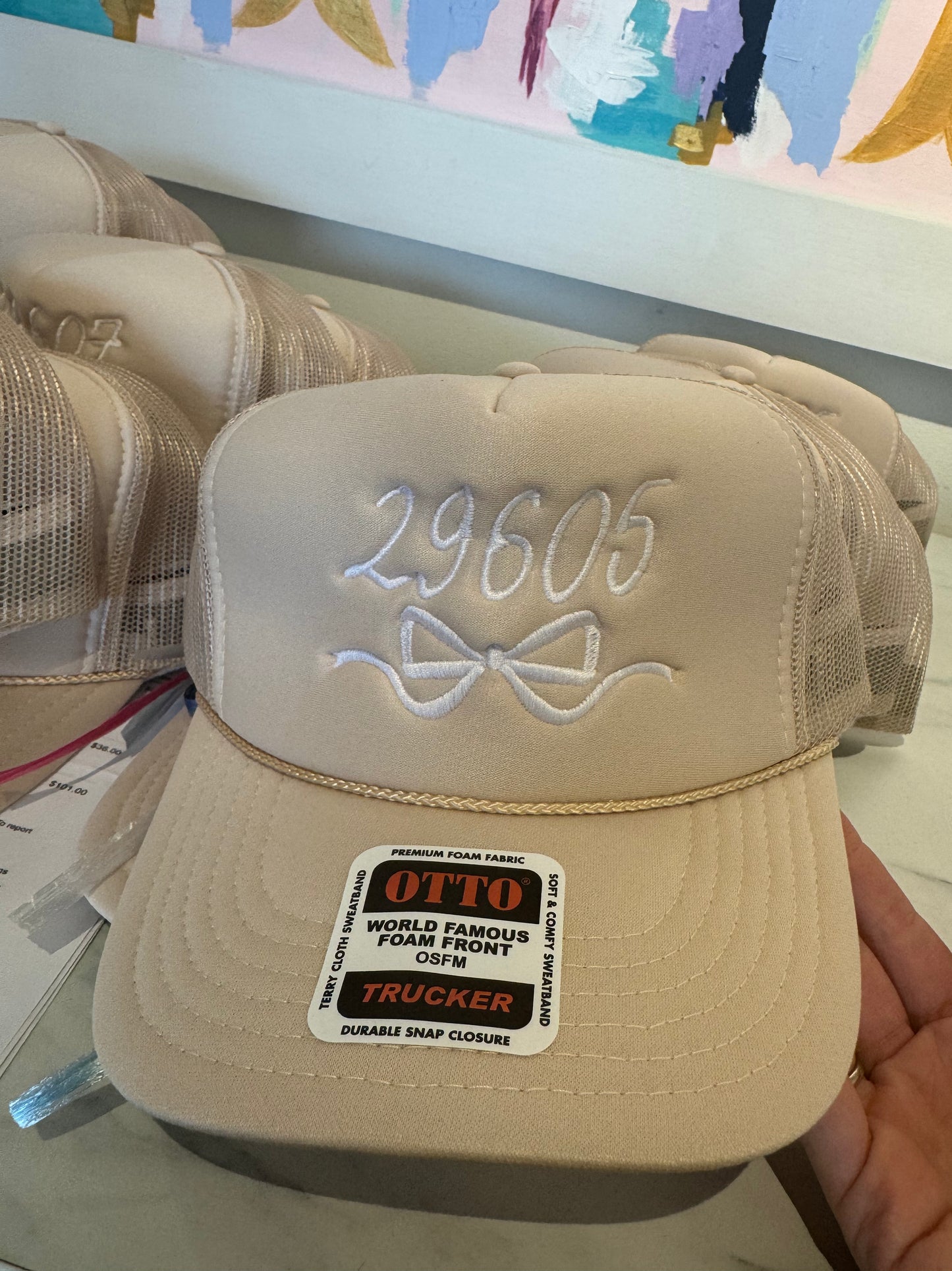 29607 and 29605 Trucker hat