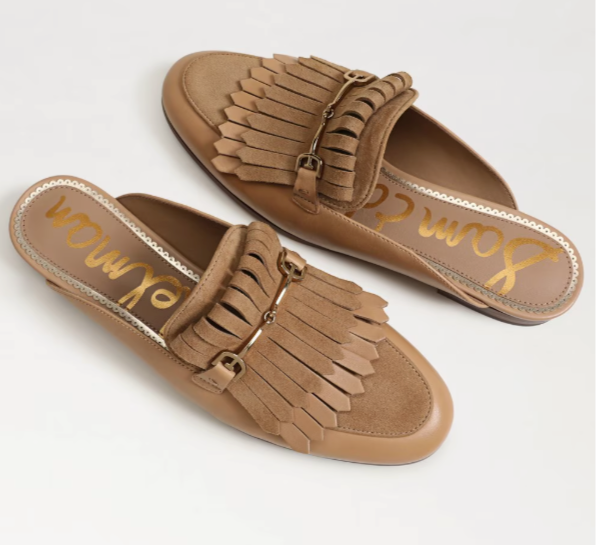 Lainey tan lea/ suede