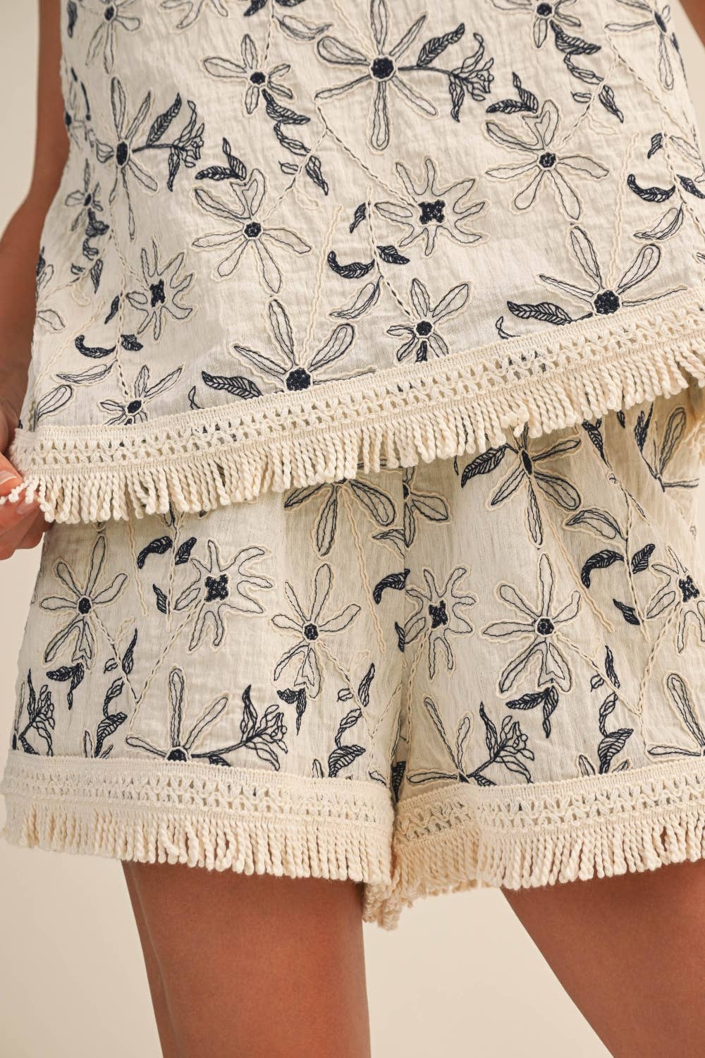 Fringy Floral SET