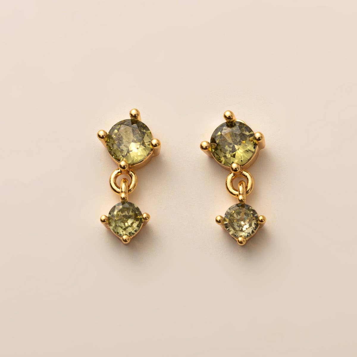 Birthstone Stud Earrings