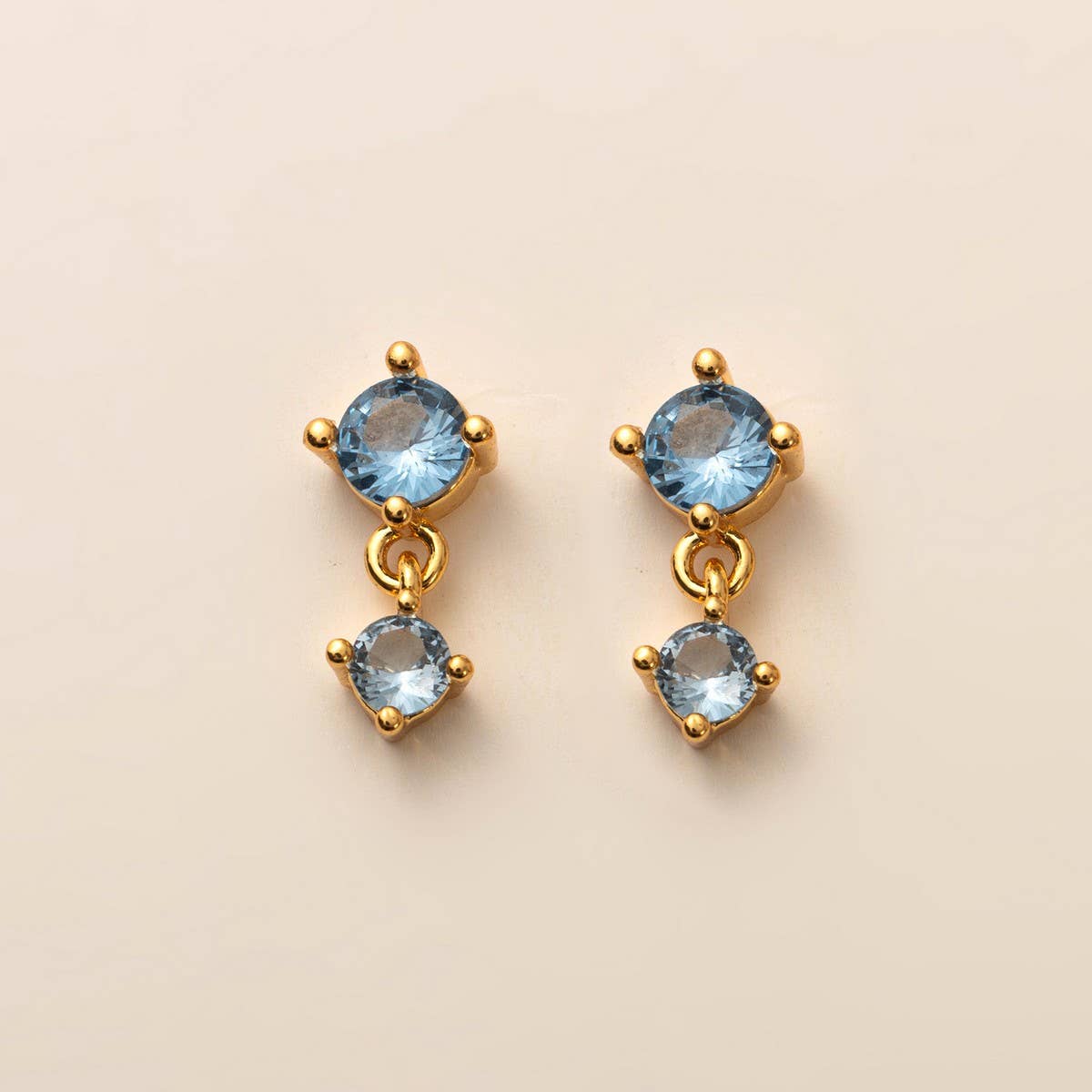 Birthstone Stud Earrings