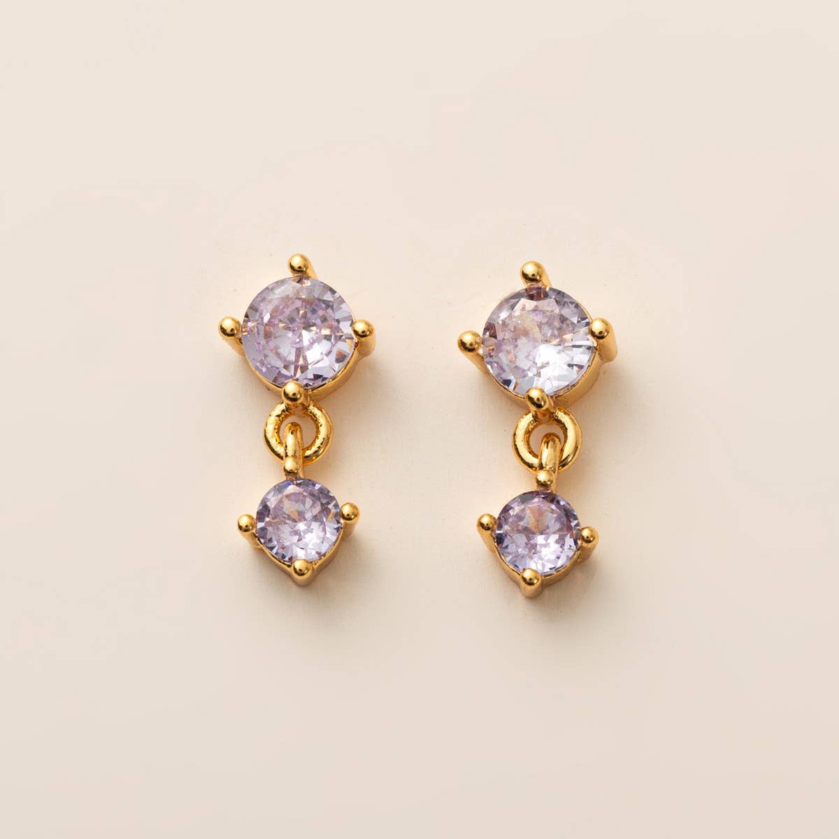 Birthstone Stud Earrings