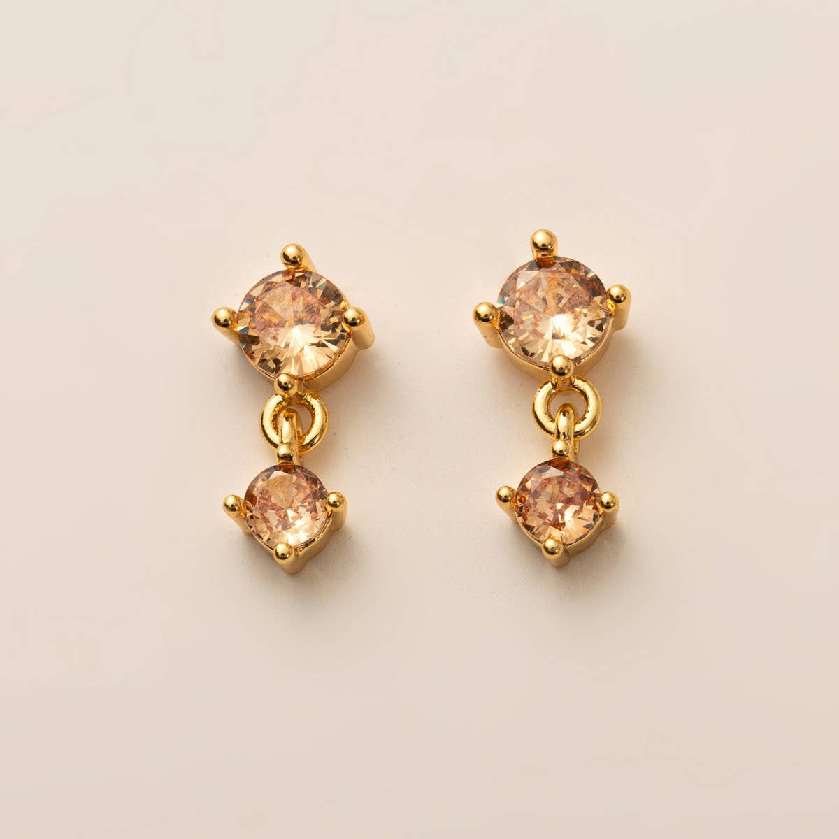 Birthstone Stud Earrings