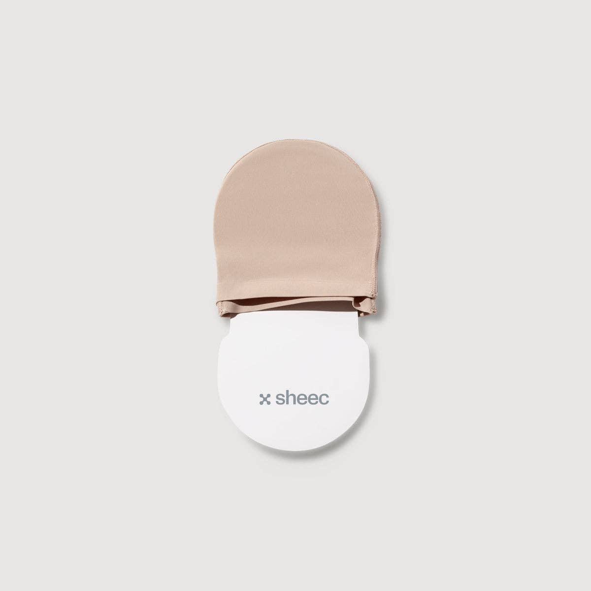 Ultra Thin Toe Cover Half Socks | CREAM