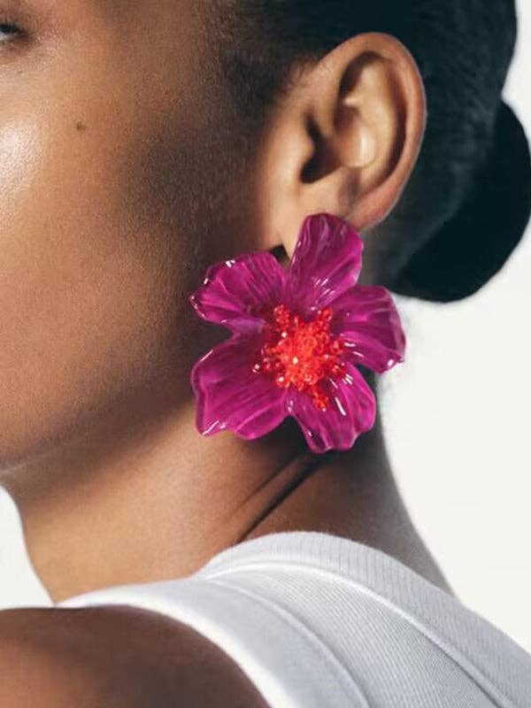 Flower Shape Earrings