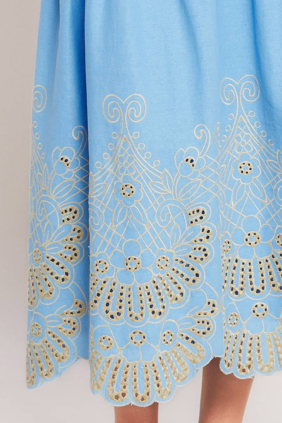 Baby Blue Woven Set