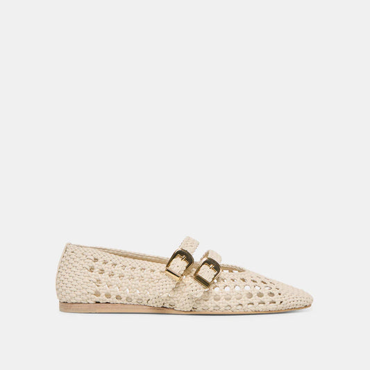 Baylee Woven Mary Jane Flat