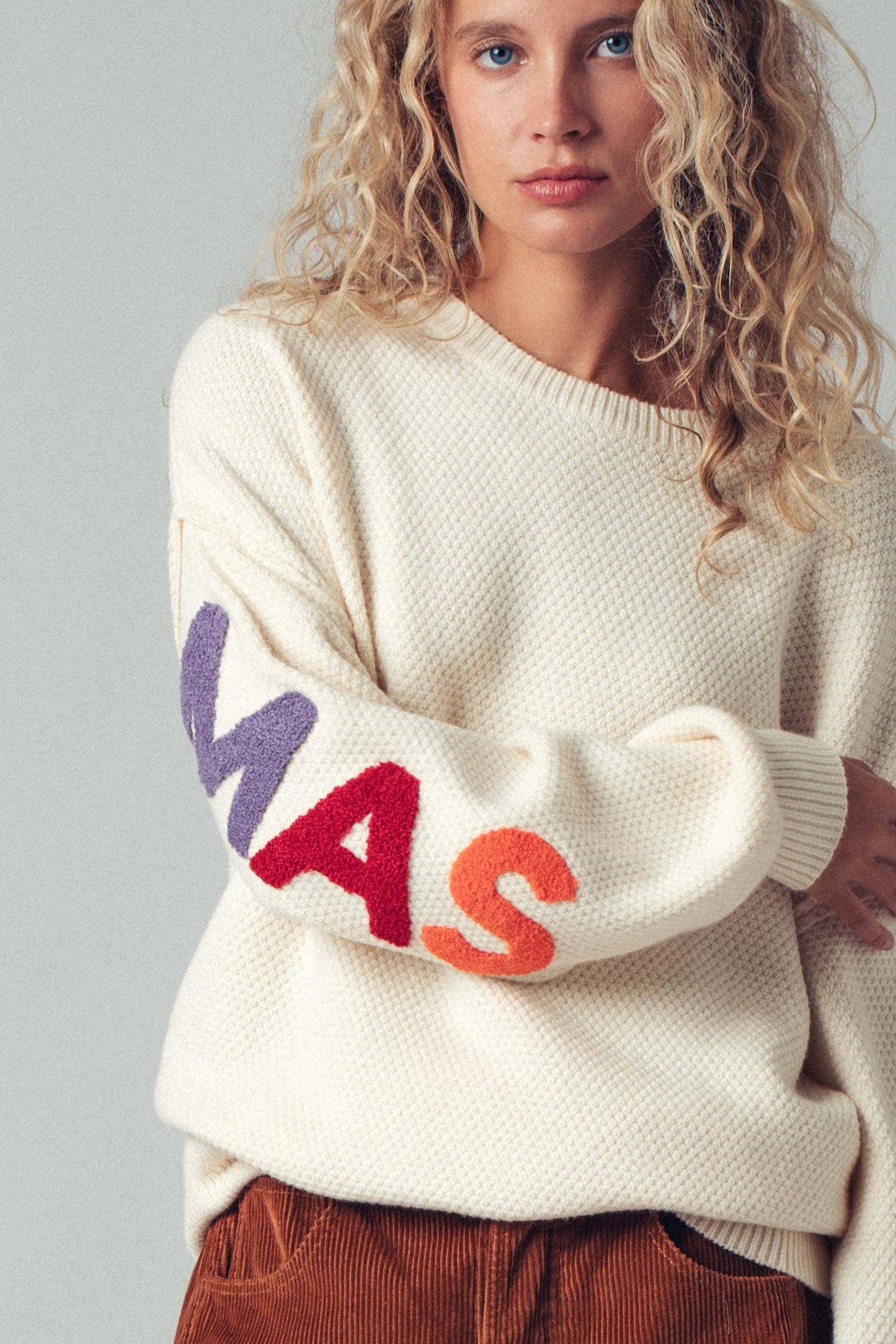 Rainbow Christmas Sweater