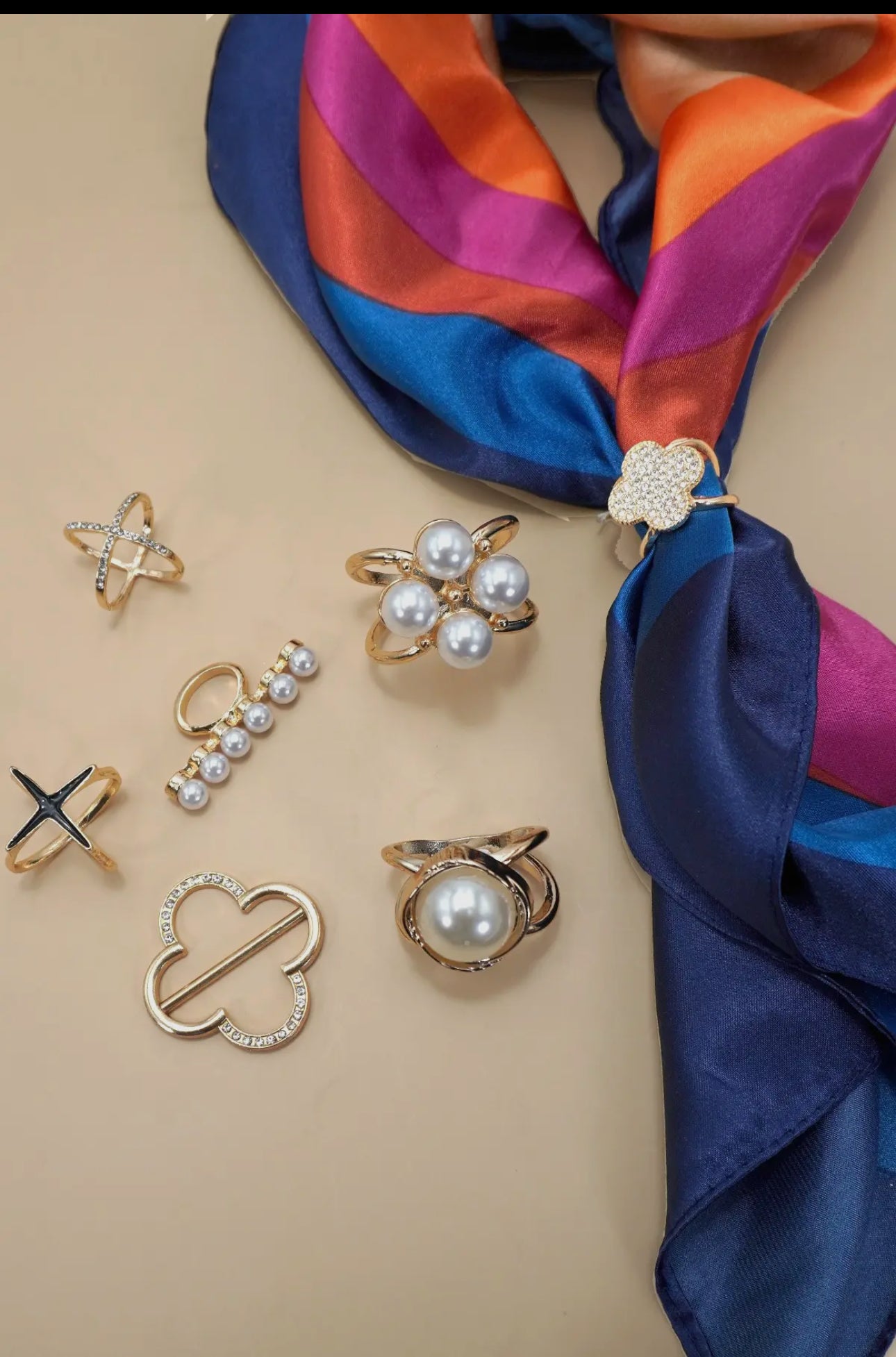 Scarf Charms- Scarf Holder