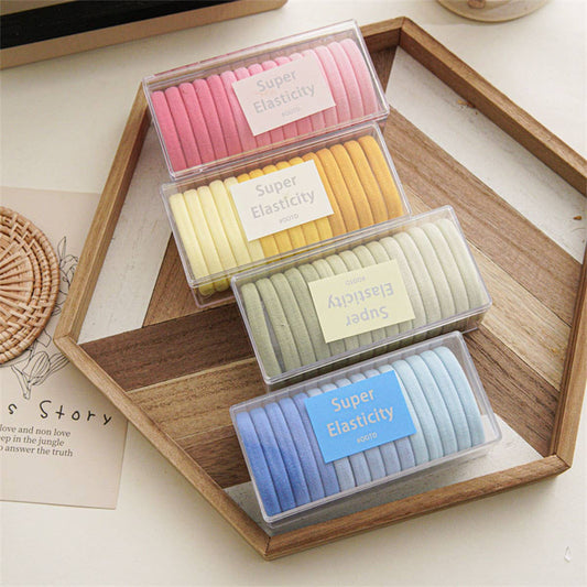 15PCS/BOX STRETCHY HAIR TIES