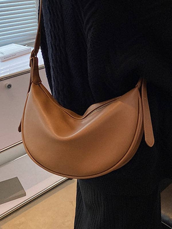 Buckle & Zipper Crossbody Bags