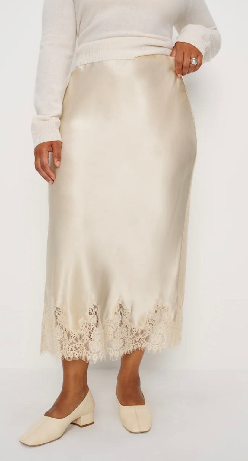 The Eloise Satin Skirt