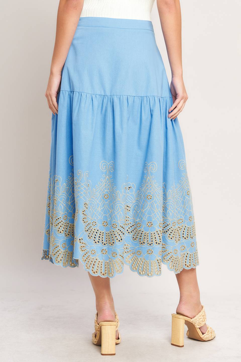 Baby Blue Woven Set