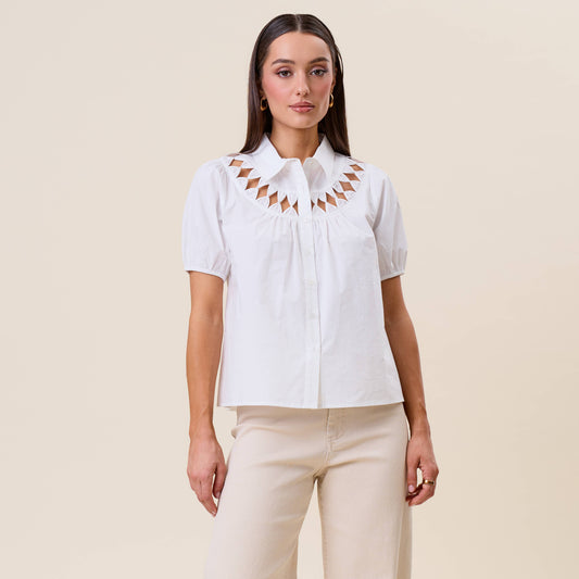Cutwork Blouse