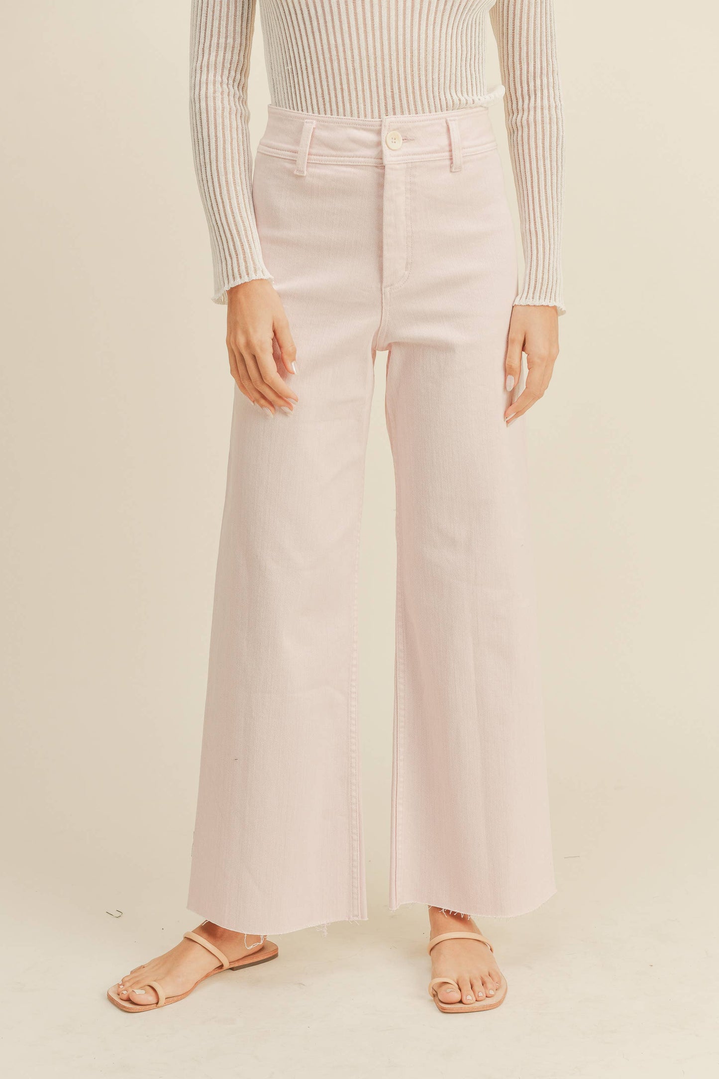 Strawberry shake WIDE LEG JEANS