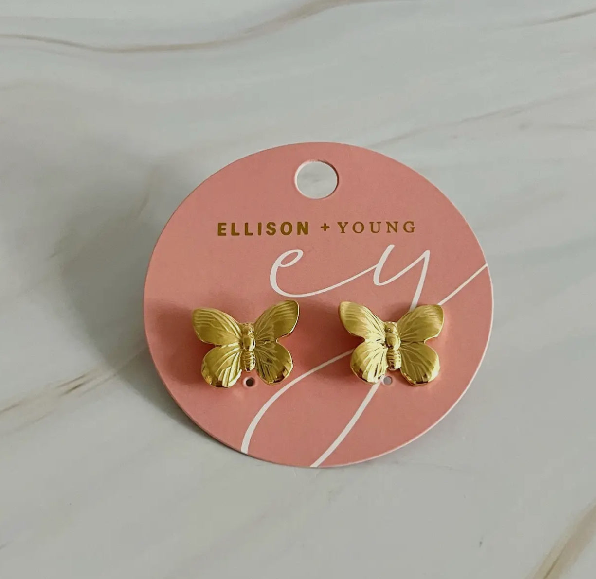 Butterfly Stud Earrings