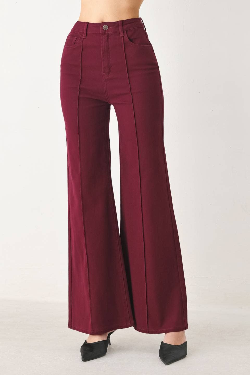 A washed twill jacket and pants set