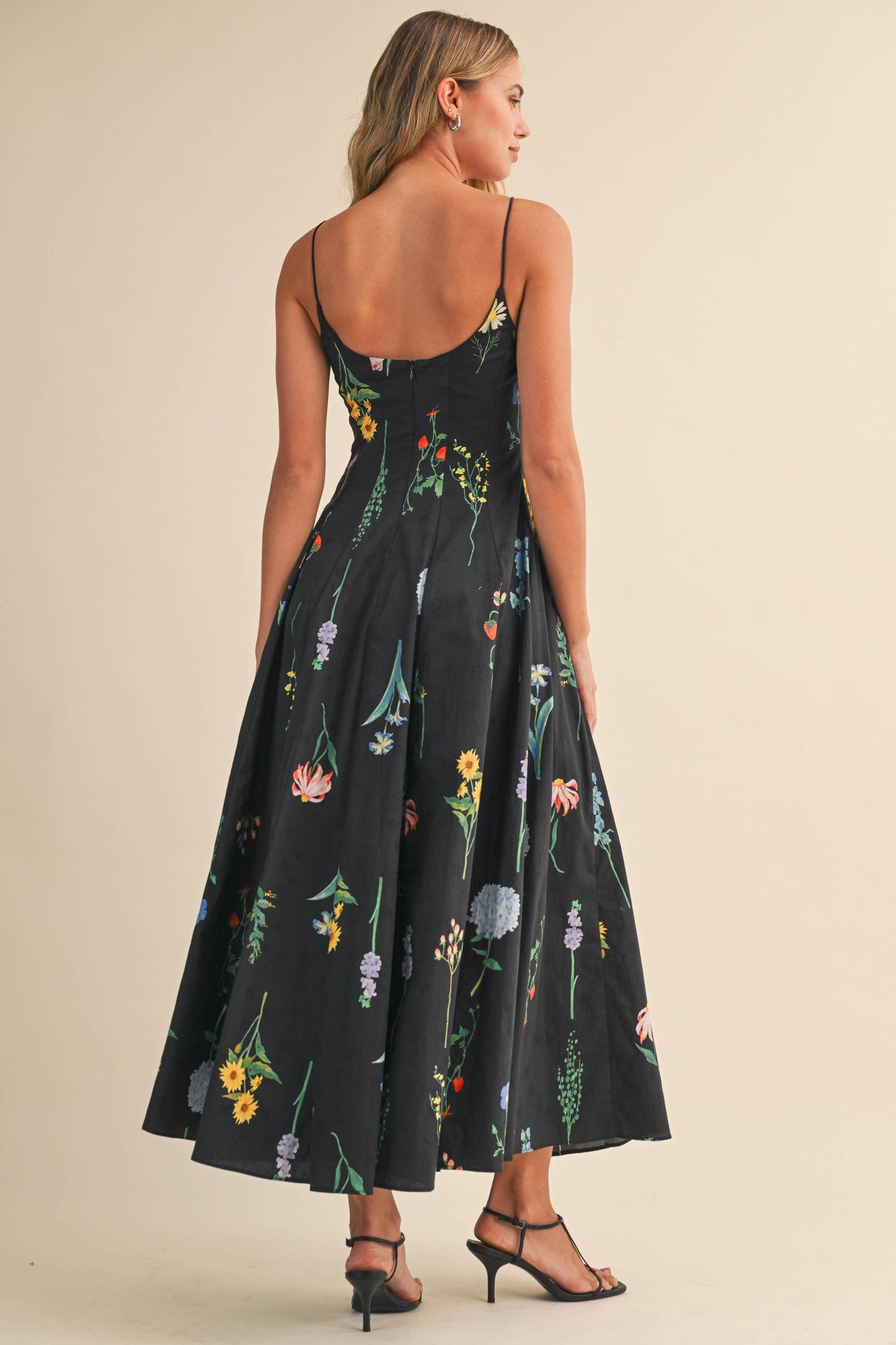 FLORAL PRINTED Maxi