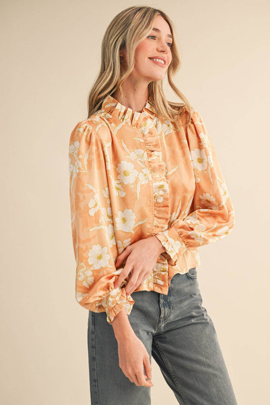 EXCLUSIVE FLORAL PRINT Top