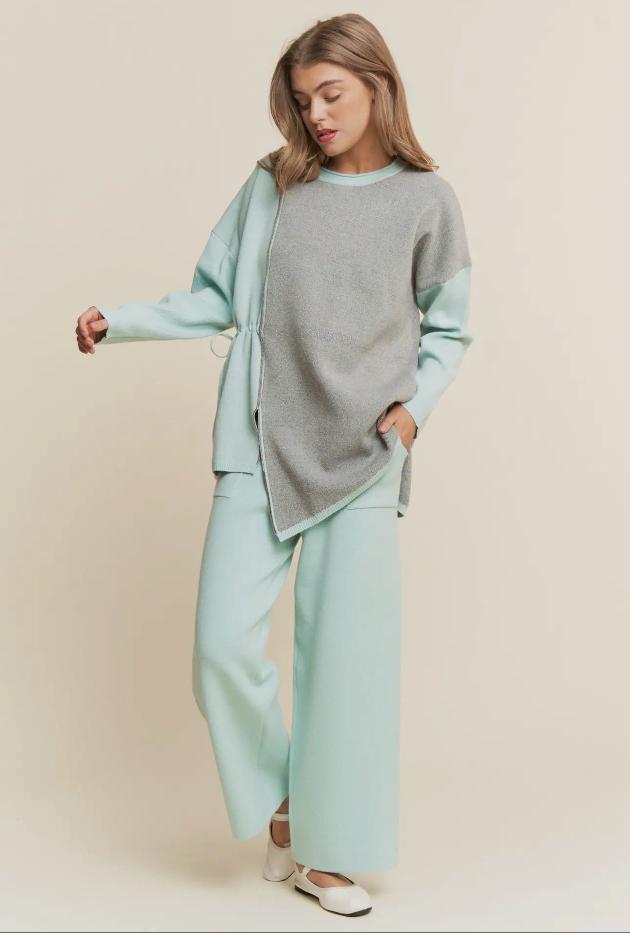 Soft Knit 2PC Set Long Sleeve