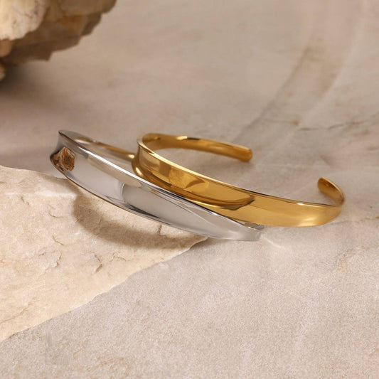 18K Gold Open Cuff