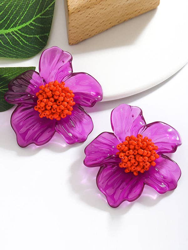 Flower Shape Earrings