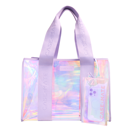 Bubble Beach Tote Shoulder Bag - Iridescent