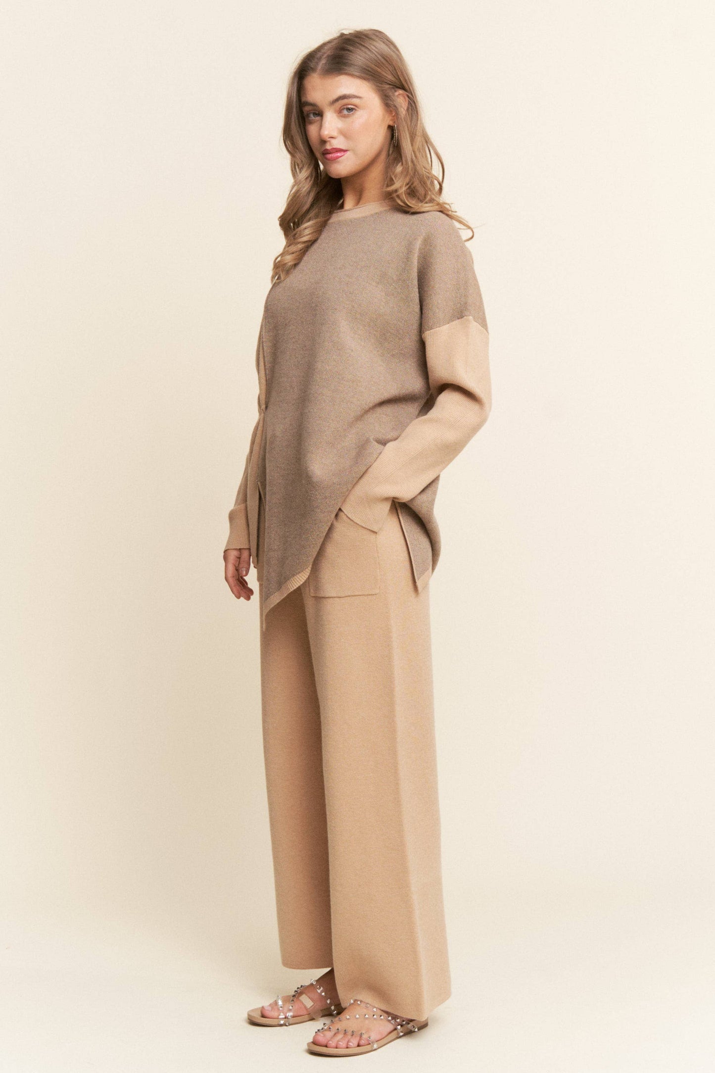 Soft Knit 2PC Set Long Sleeve