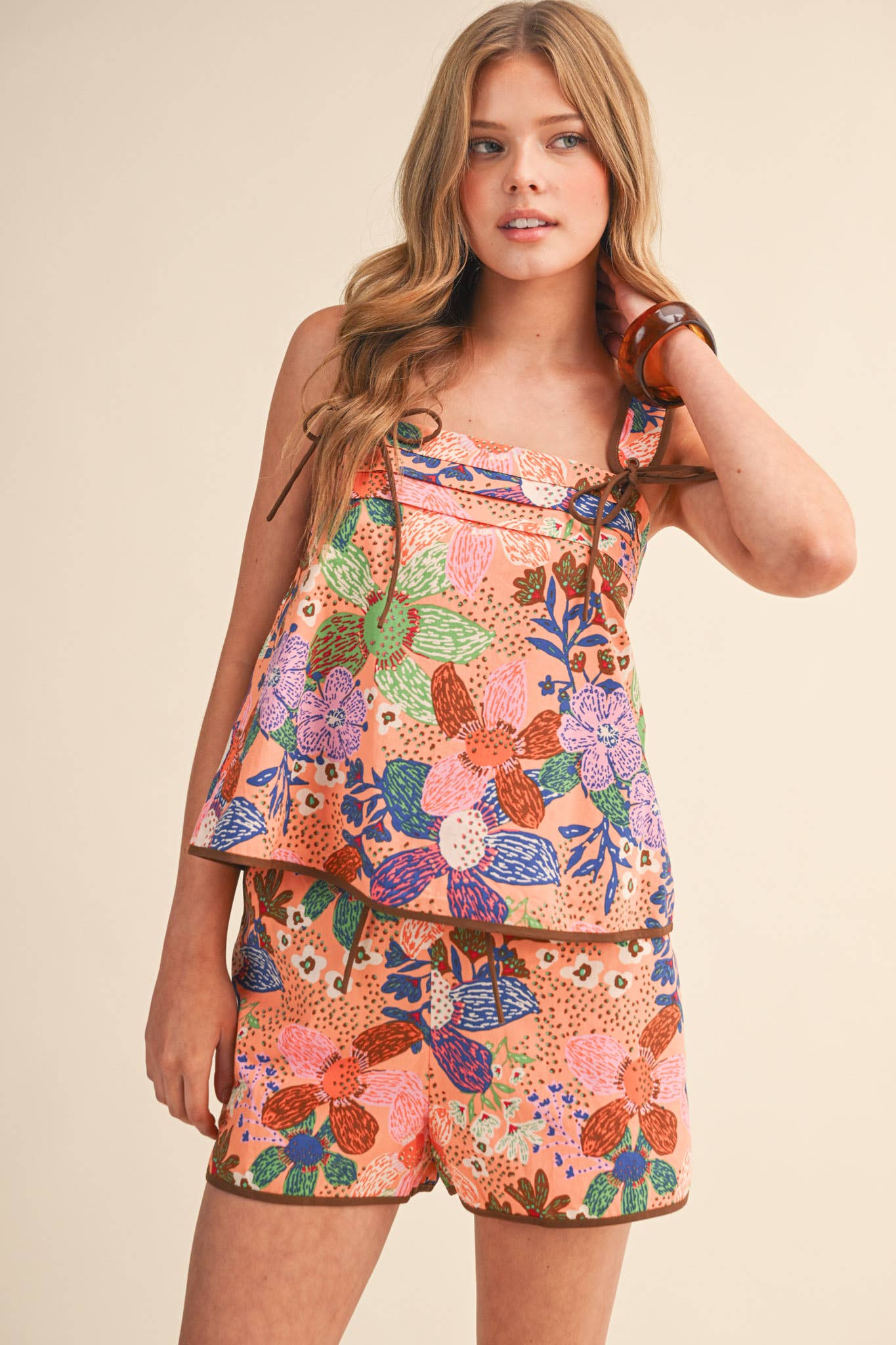 EXCLUSIVE FLORAL SHORTS SET *More Colors*