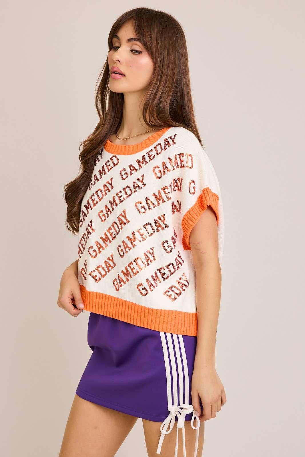 "GAMEDAY" LETTER IN SEQUINS